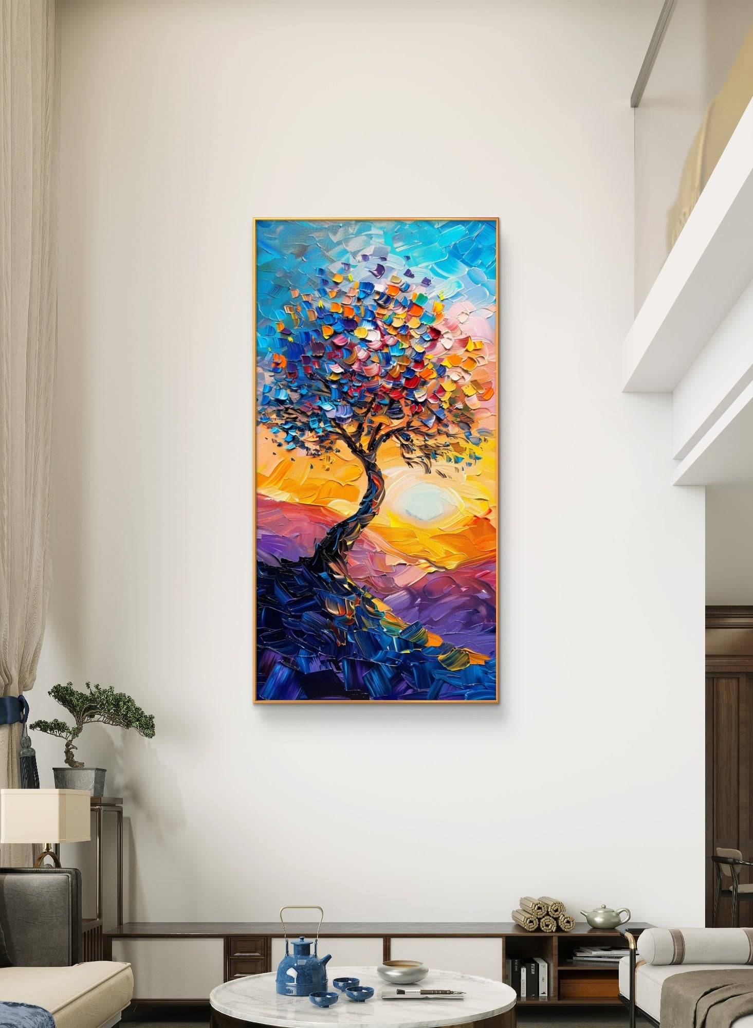 Tree of life artwork wall decor