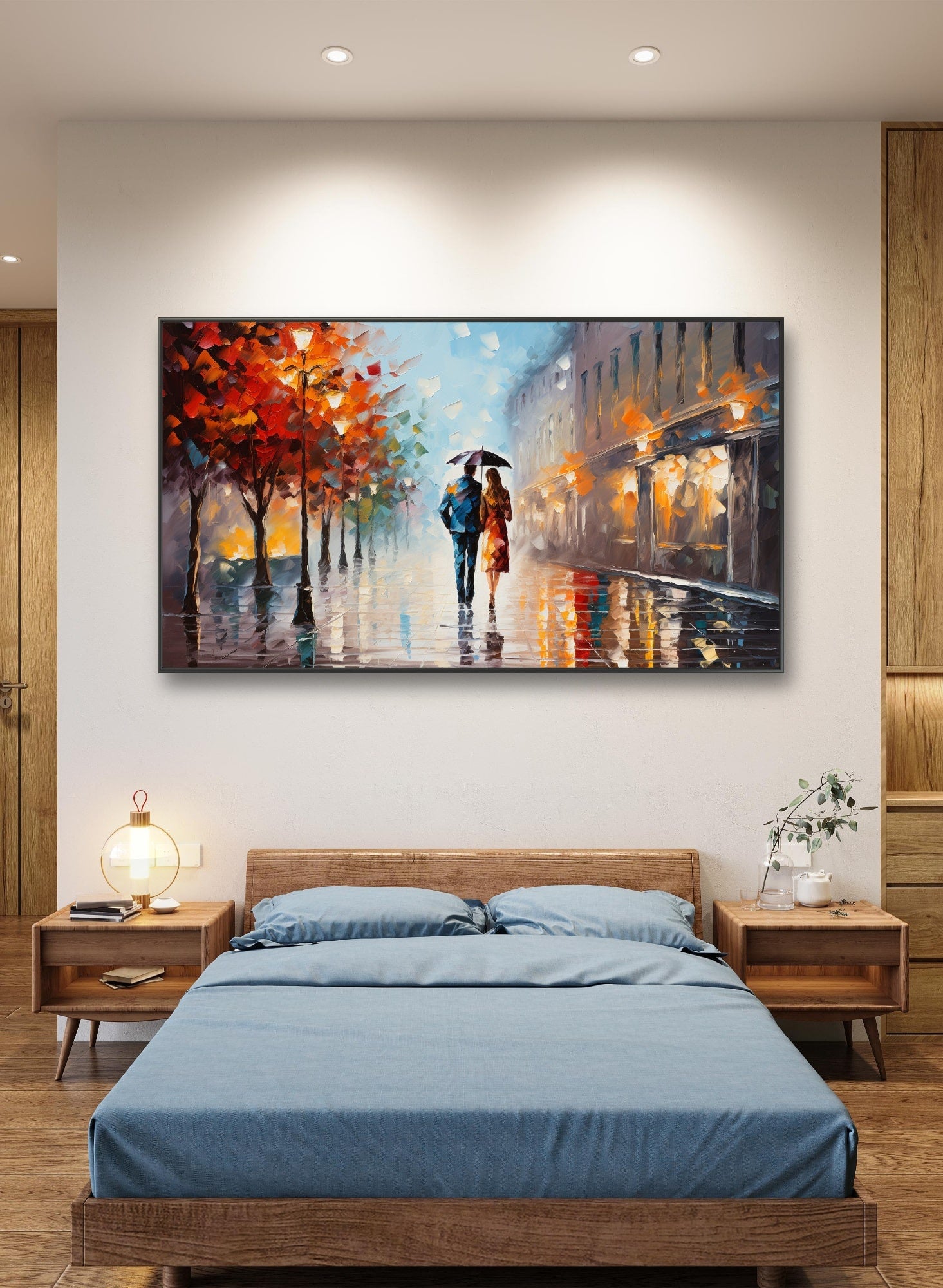 Rainy Romance Boulevard