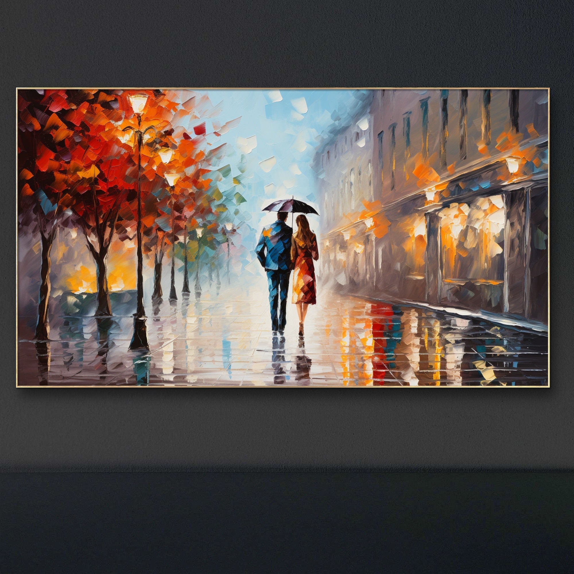 Rainy Romance Boulevard