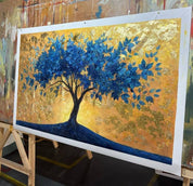Sun-Kissed Sapphire Tree