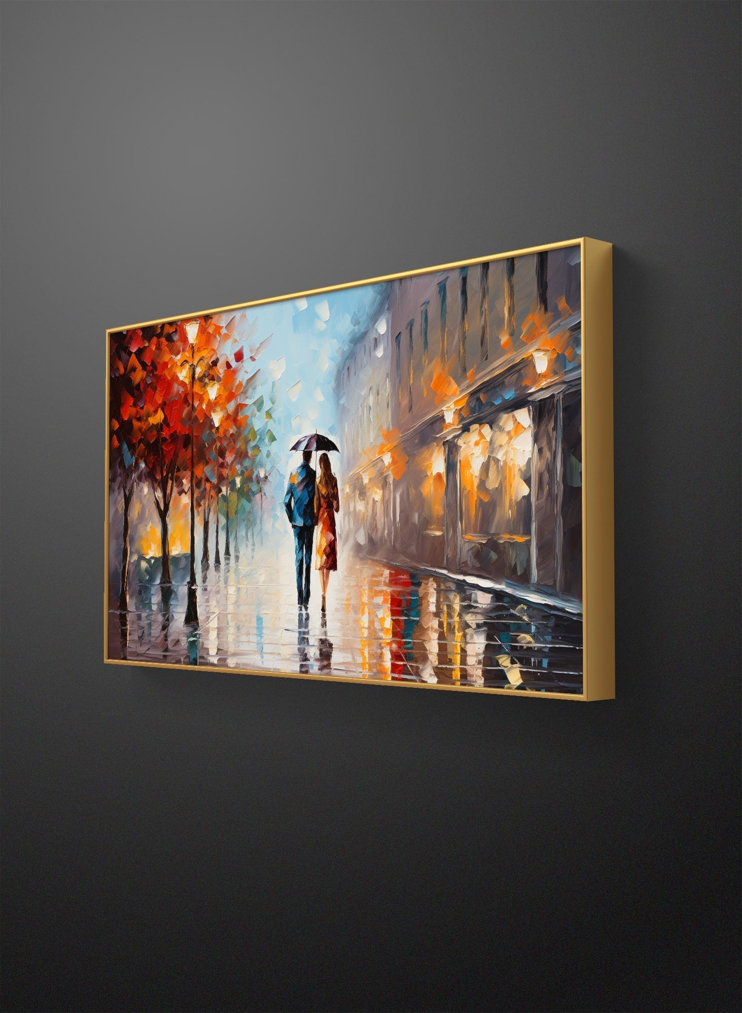 Rainy Romance Boulevard