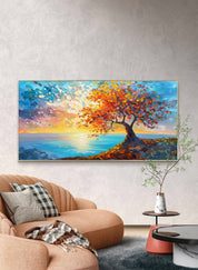 oil nature inspired painting