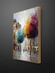 Colorful City Trees