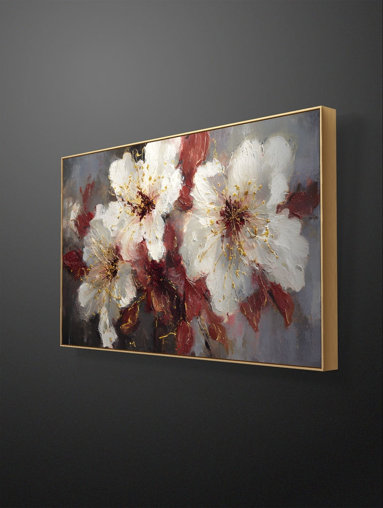 Gilded Ember Blossoms