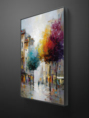 Colorful City Trees