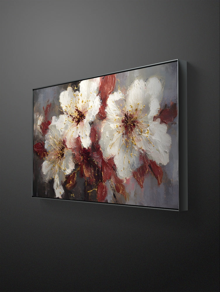 Gilded Ember Blossoms