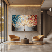 Wine & Sapphire Tree