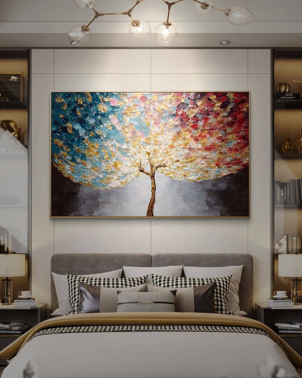 Wine & Sapphire Tree