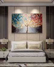 Wine & Sapphire Tree