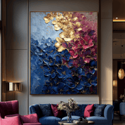 Radiance in Blue and Gold