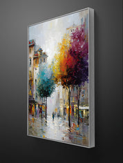 Colorful City Trees