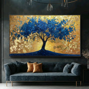 Sun-Kissed Sapphire Tree