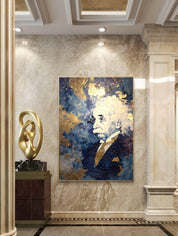 Edition of 1: Scientific Genius Portrait, 1950s