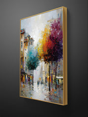 Colorful City Trees