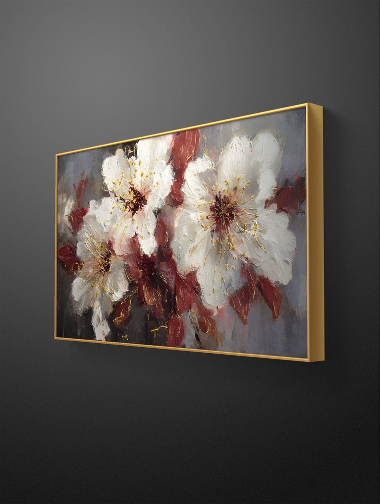 Gilded Ember Blossoms