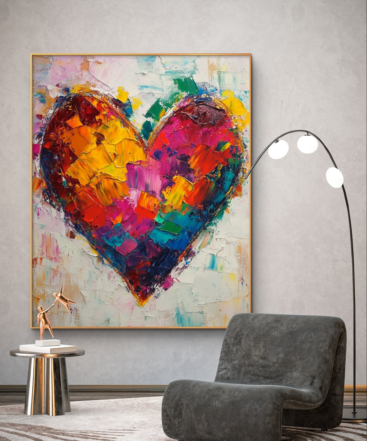 heart painting