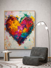 heart painting