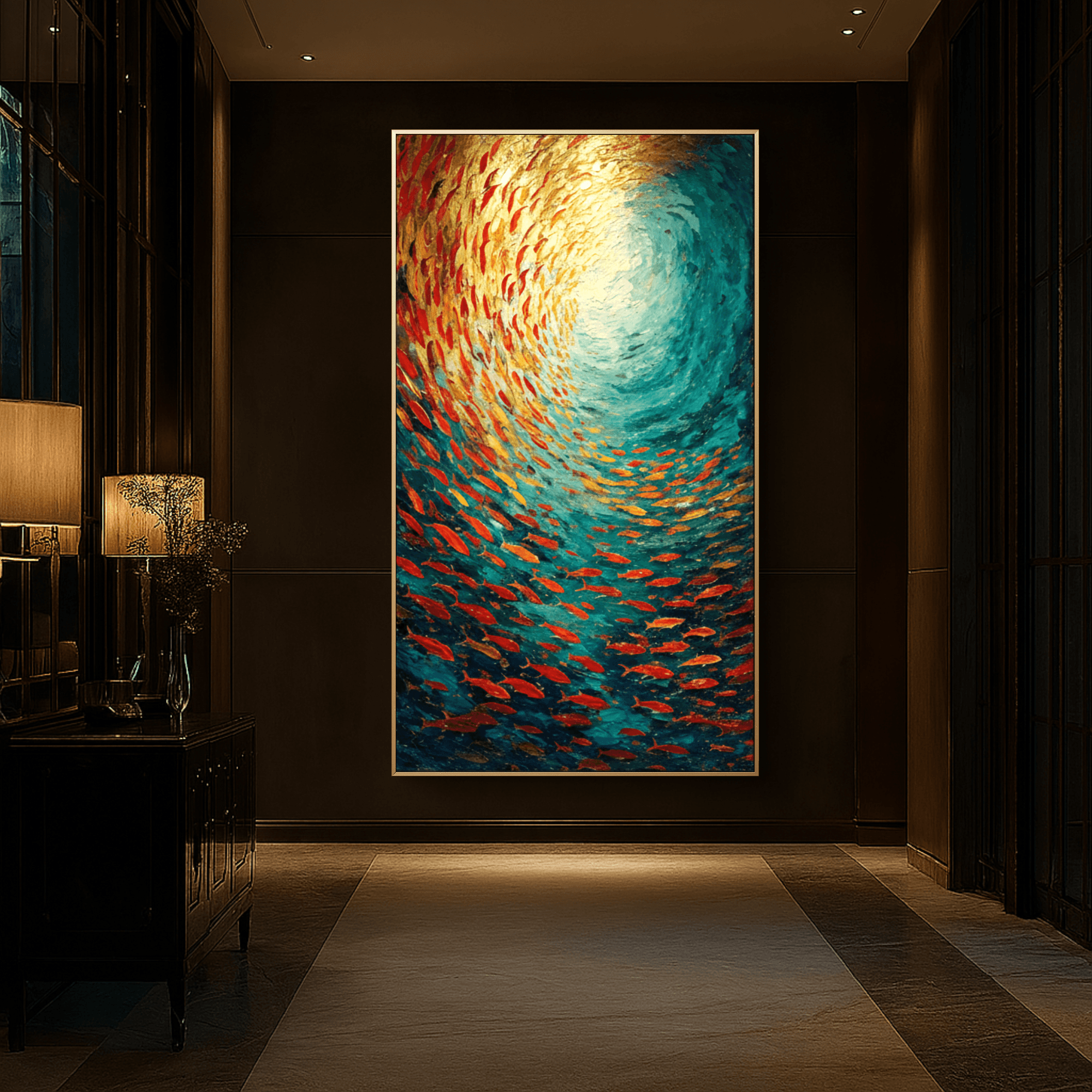 Into the Blue Spiral