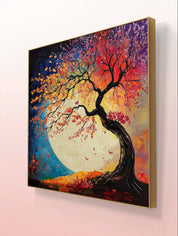 Celestial Moonlit Tree