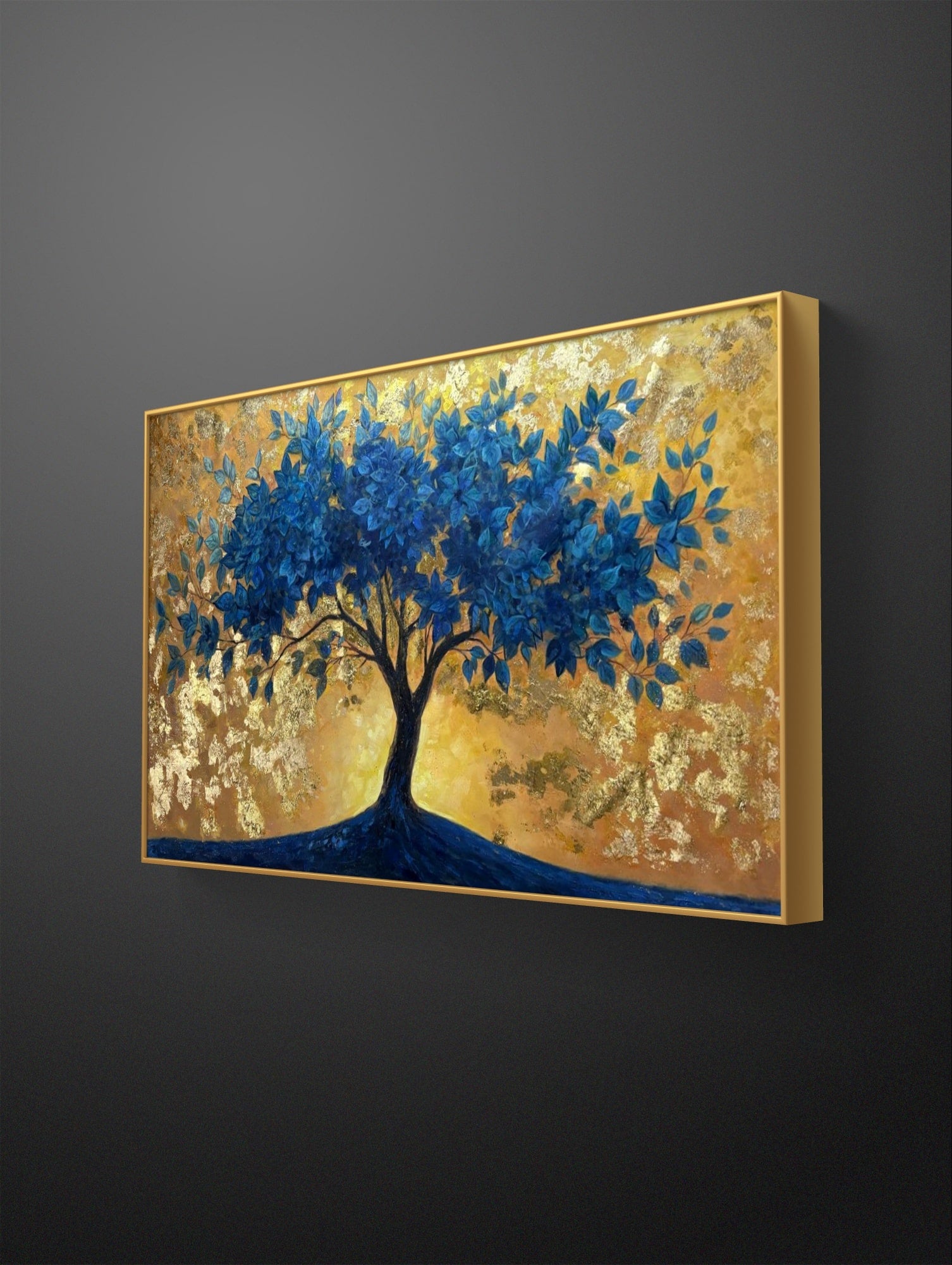 Sun-Kissed Sapphire Tree