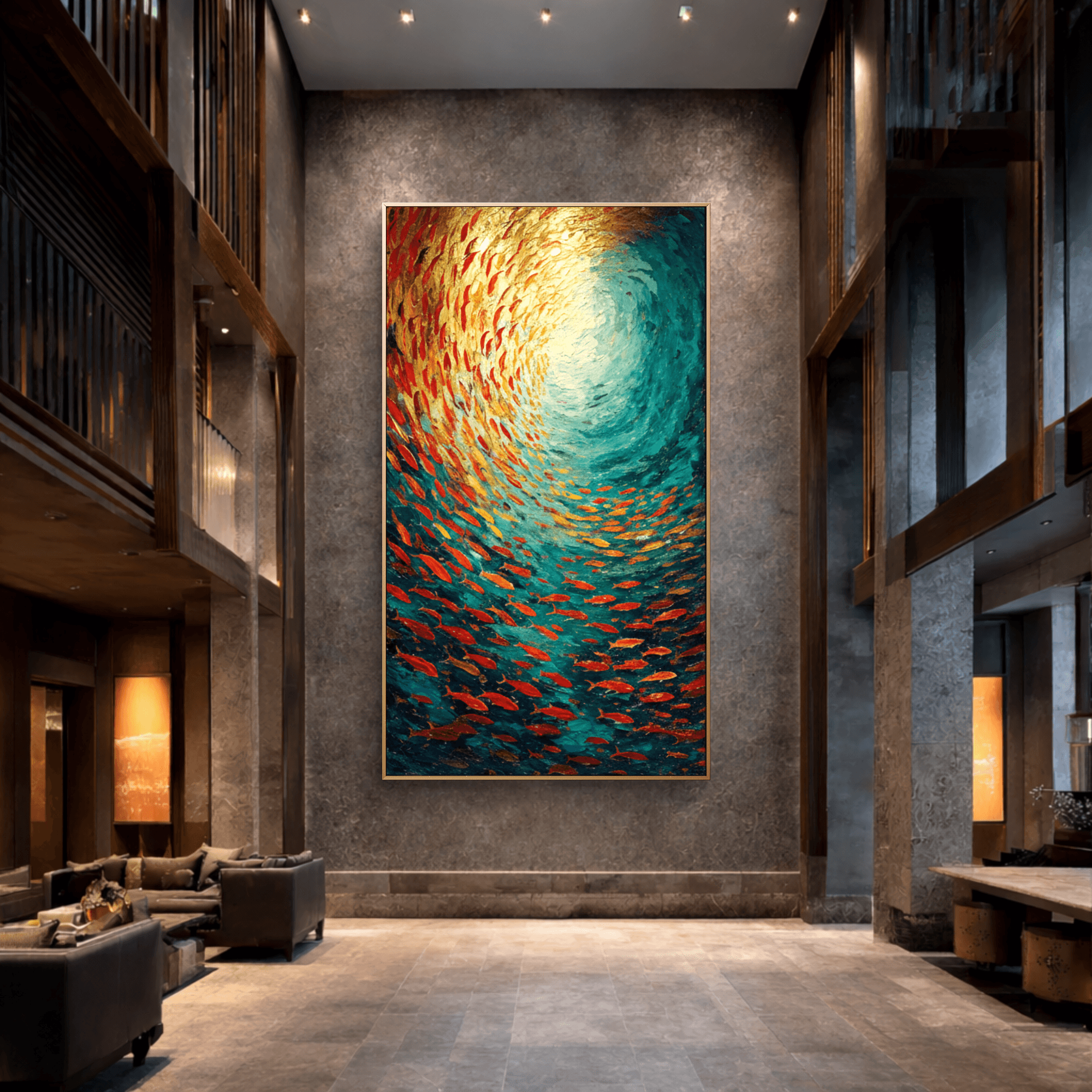 Into the Blue Spiral