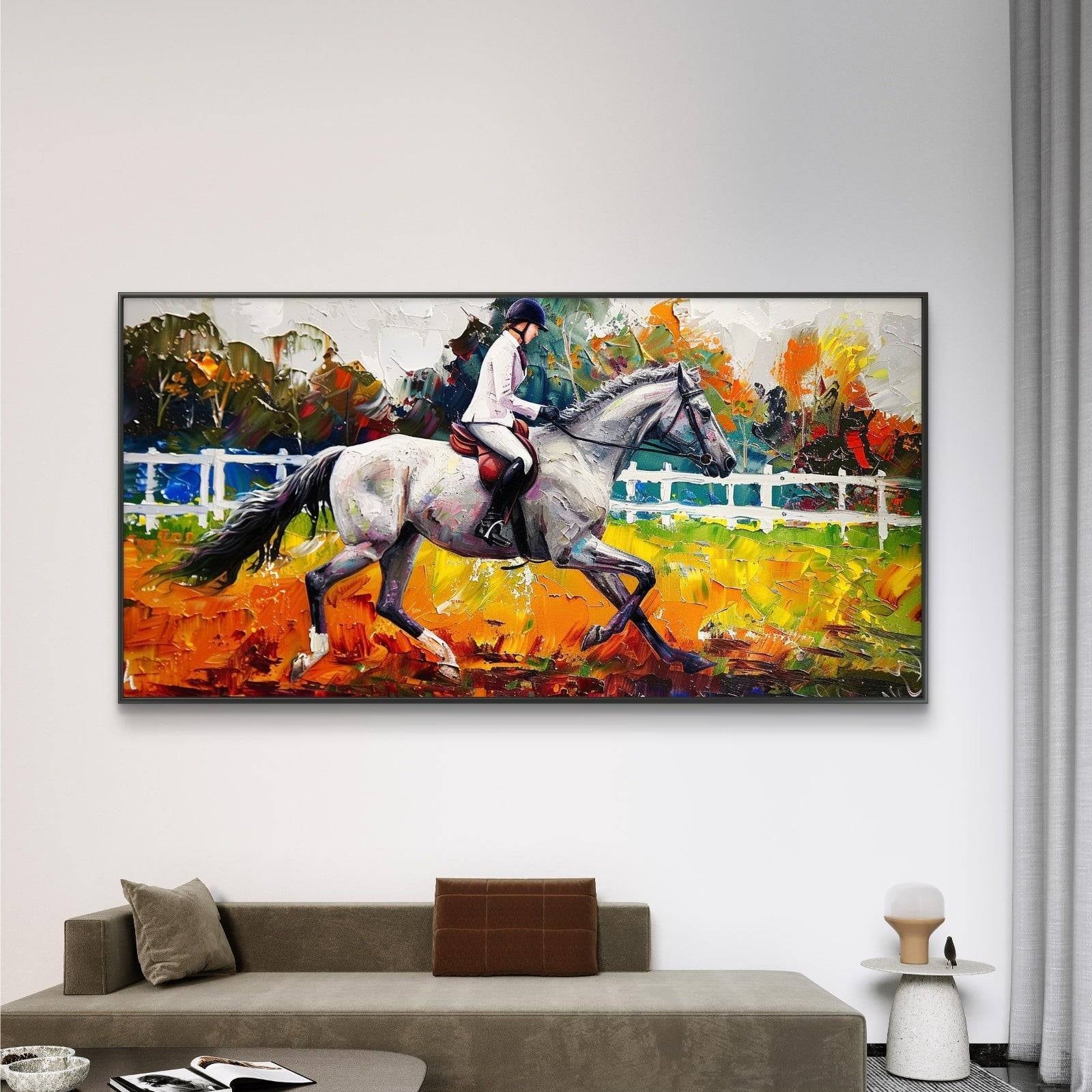 horse wall art