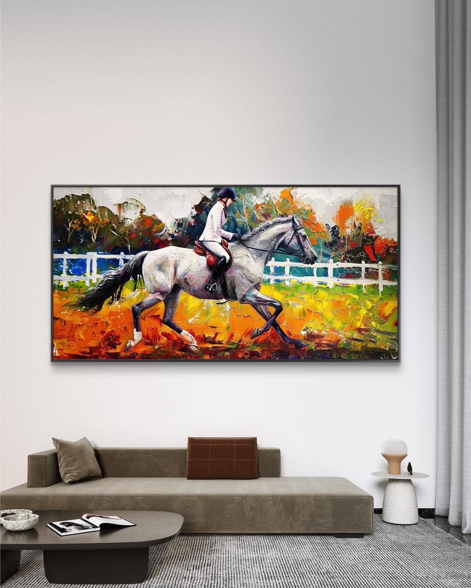 horse wall art