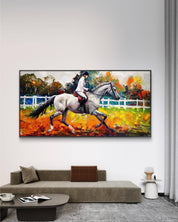 horse wall art