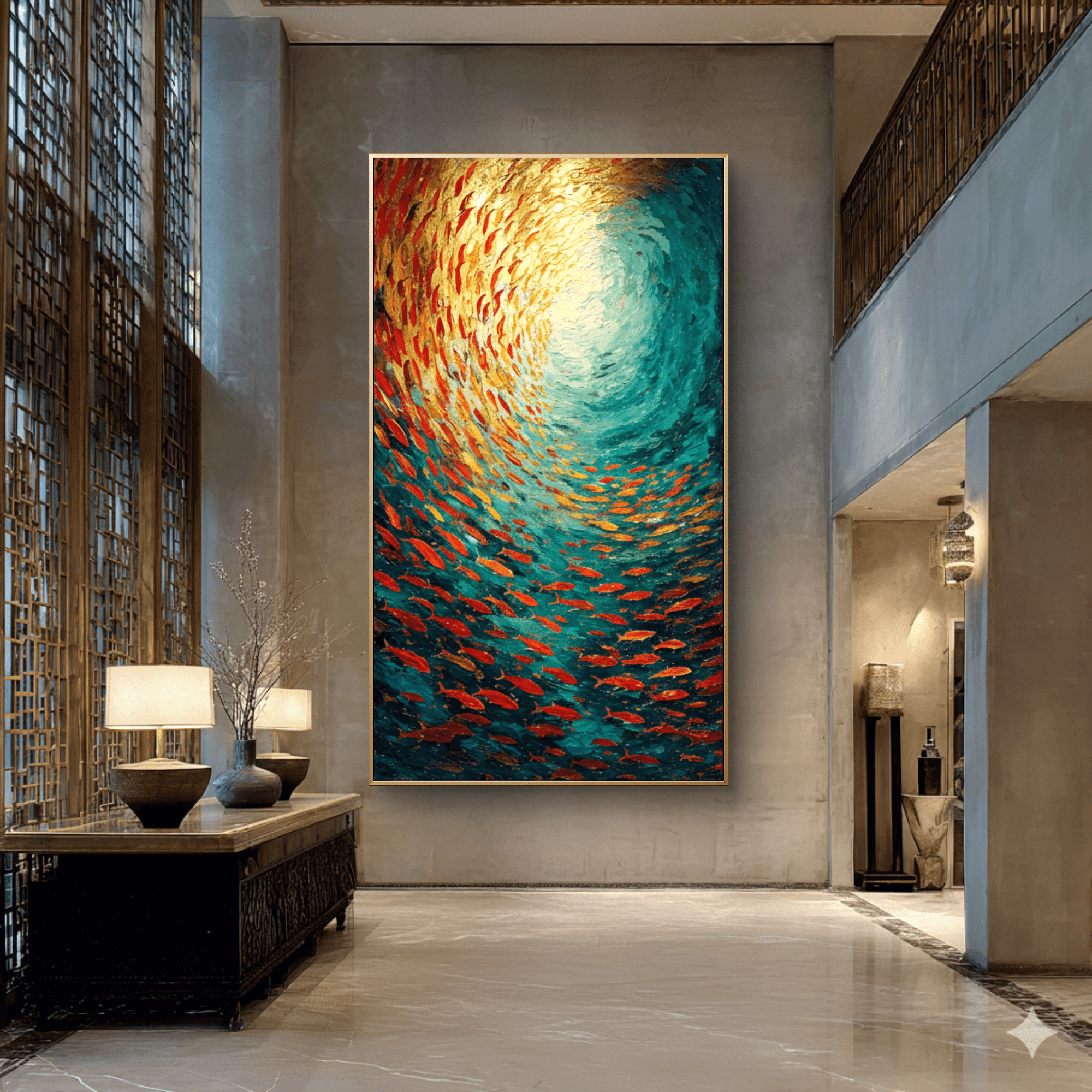 Into the Blue Spiral