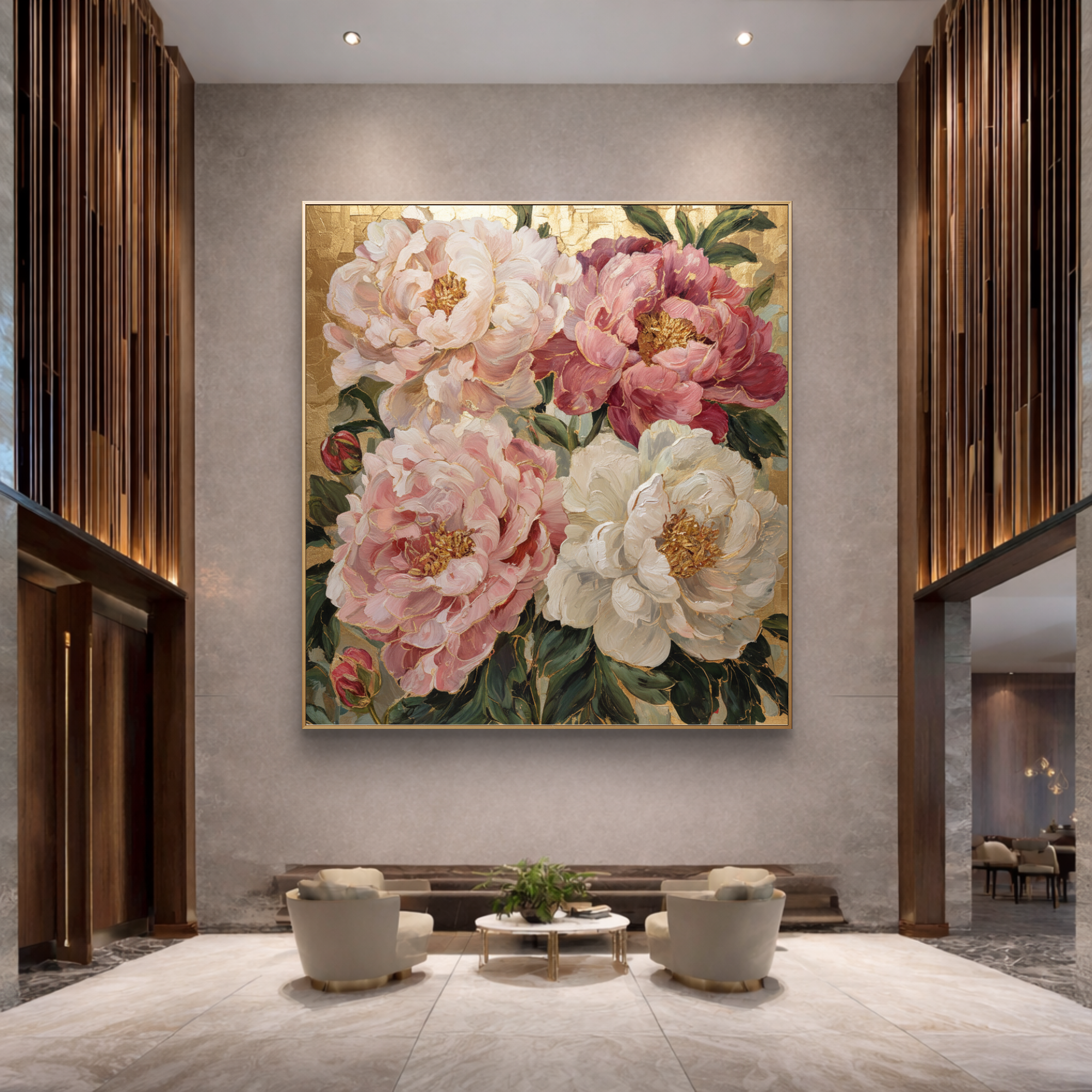 Morning Peonies