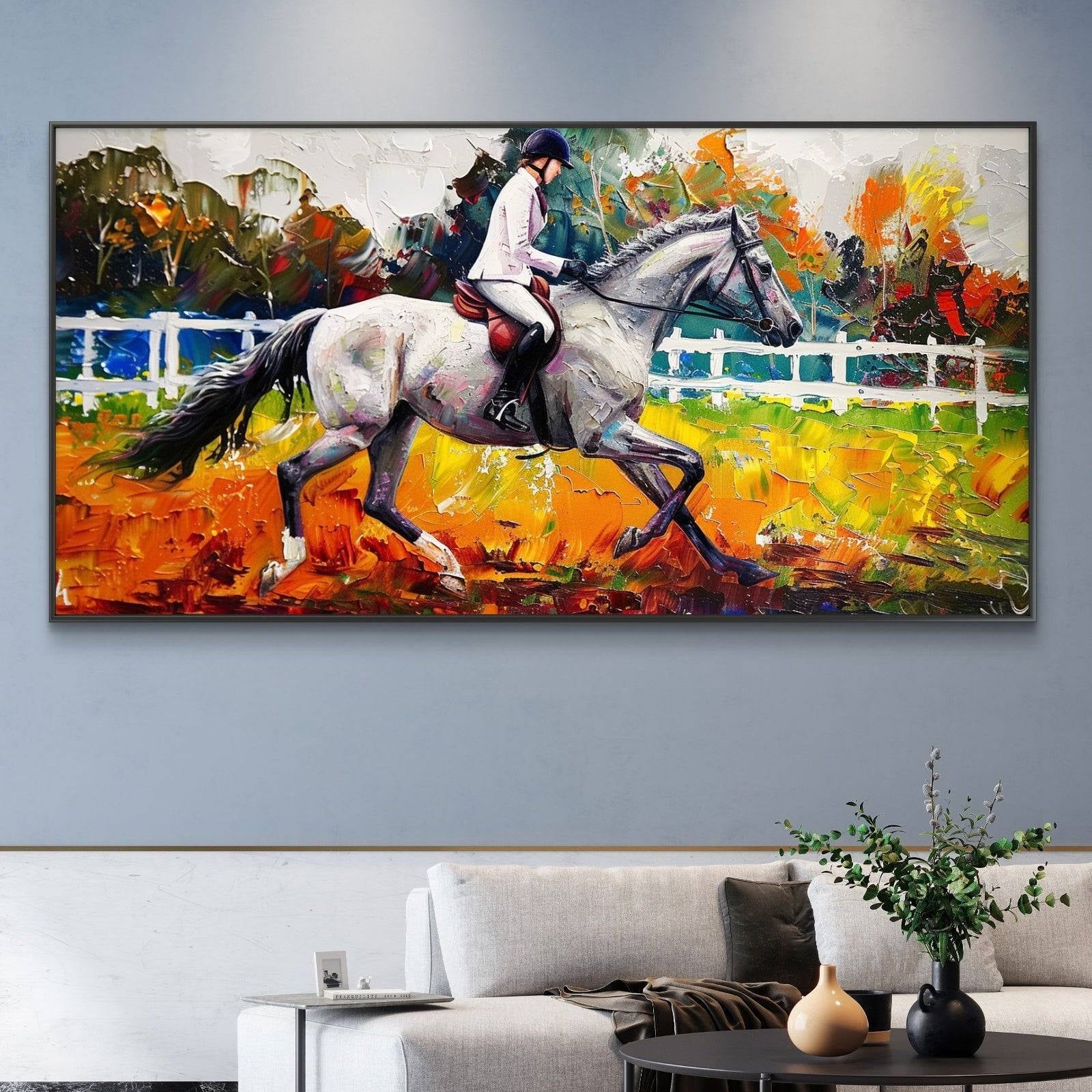 equestrian artwork