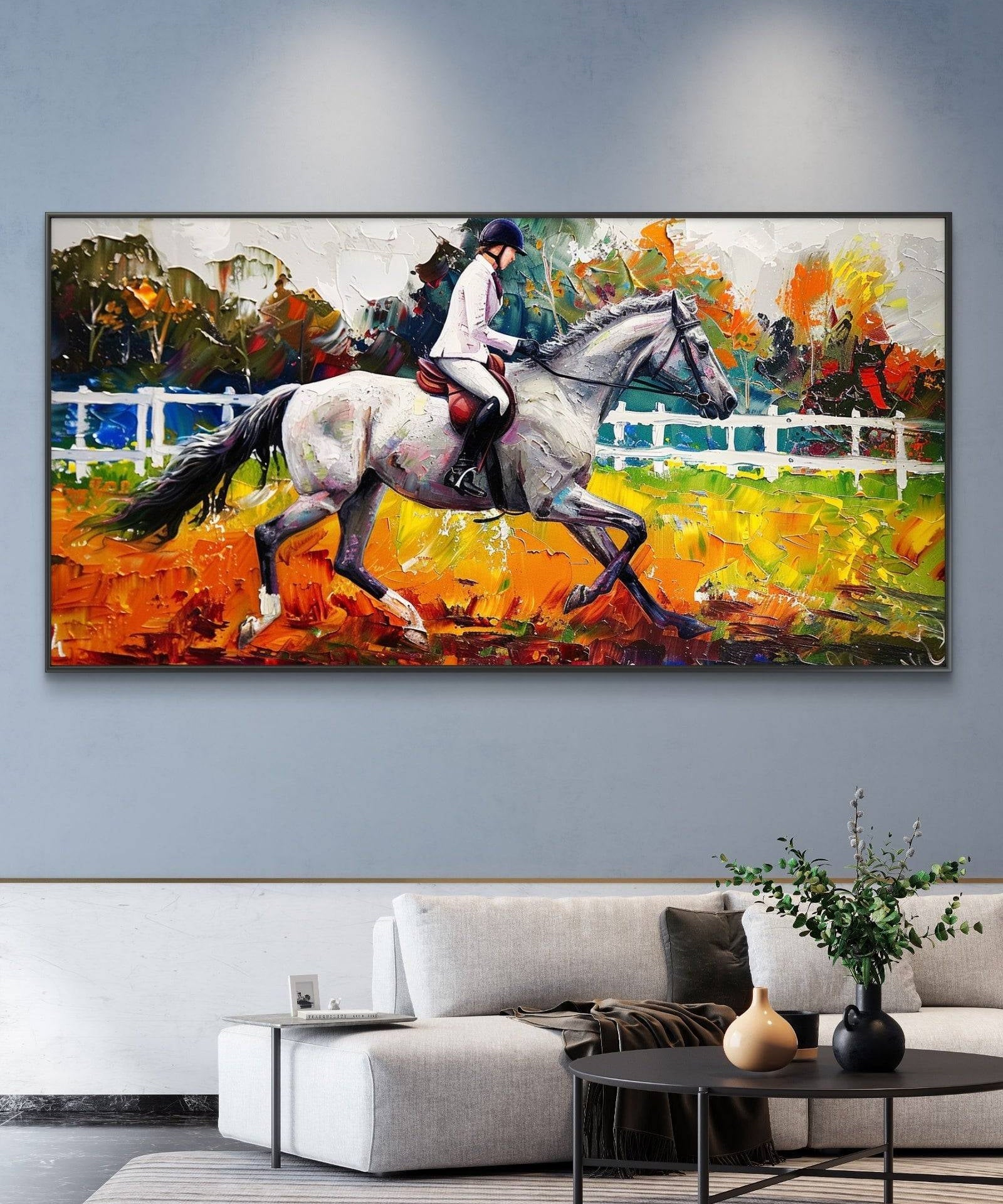 equestrian artwork