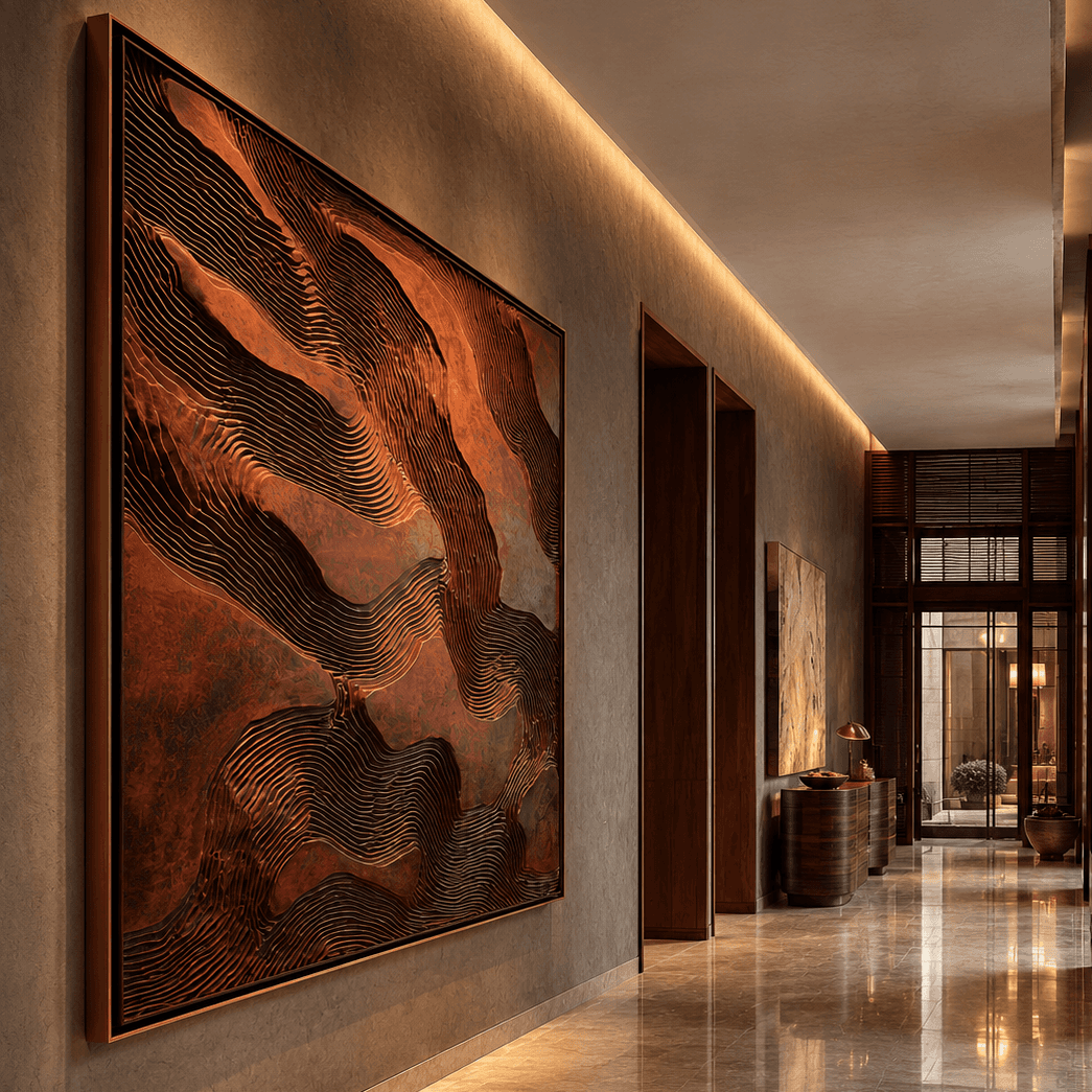 Eleganthotelcorridorwithtexturedartworkradikalhhomes.png