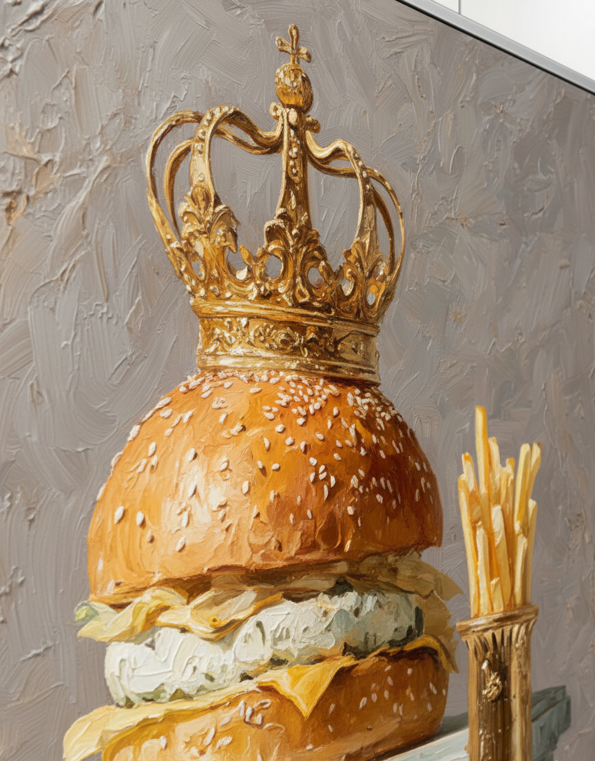 Edition of 3: Royal Burger