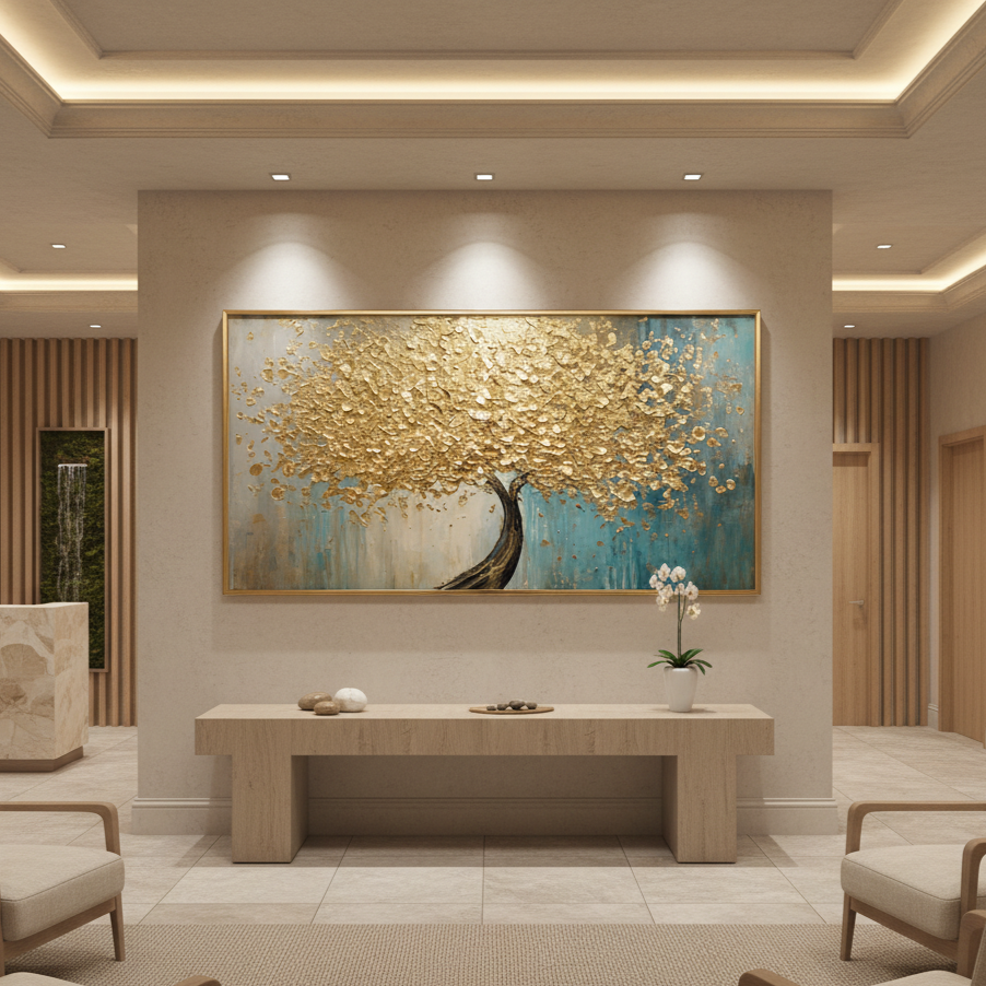 Golden Wish Tree