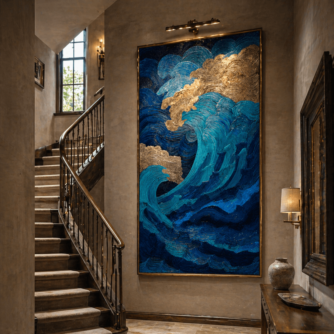 Gold & Wave