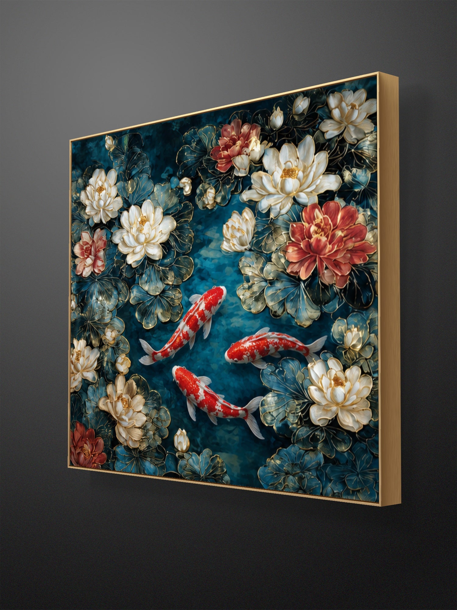 Koi & Lotus