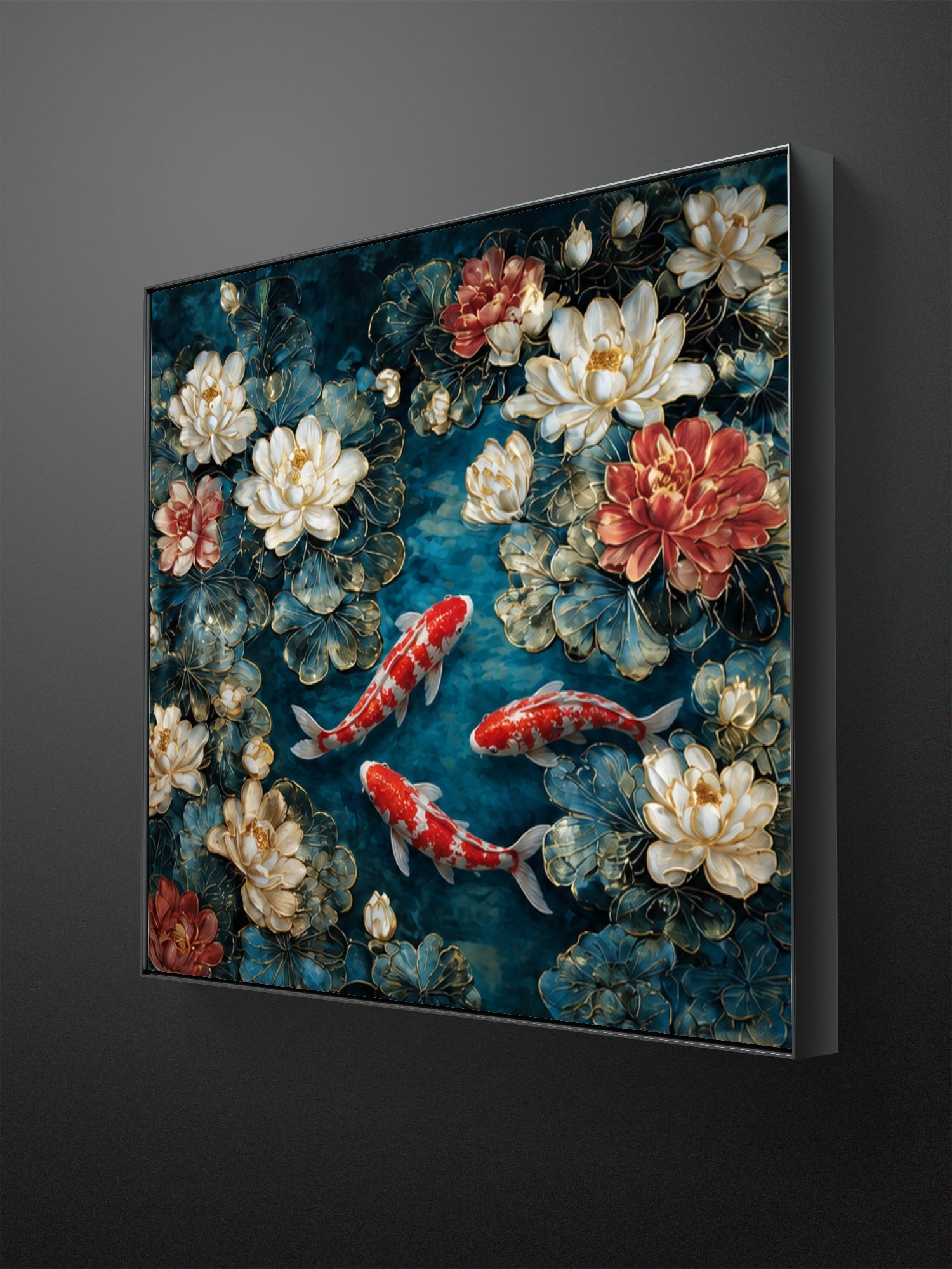 Koi & Lotus