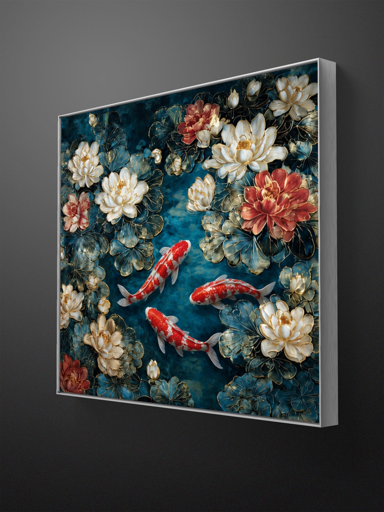 Koi & Lotus