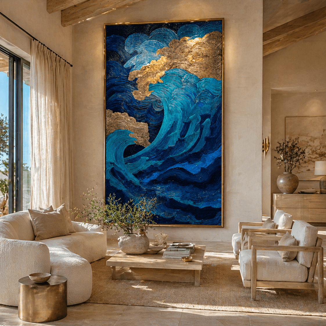 Gold & Wave