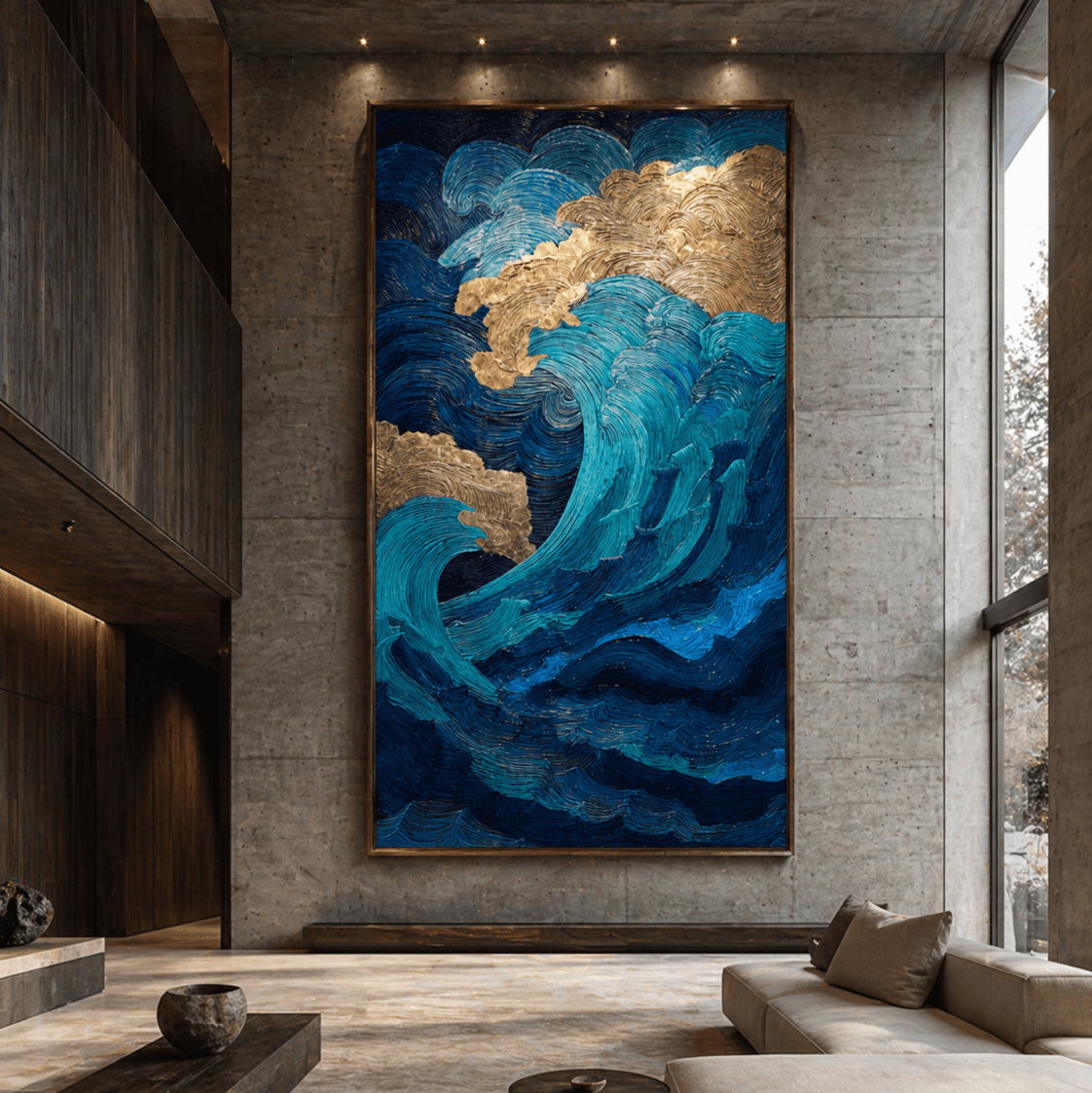 Gold & Wave