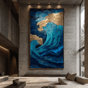 Gold & Wave