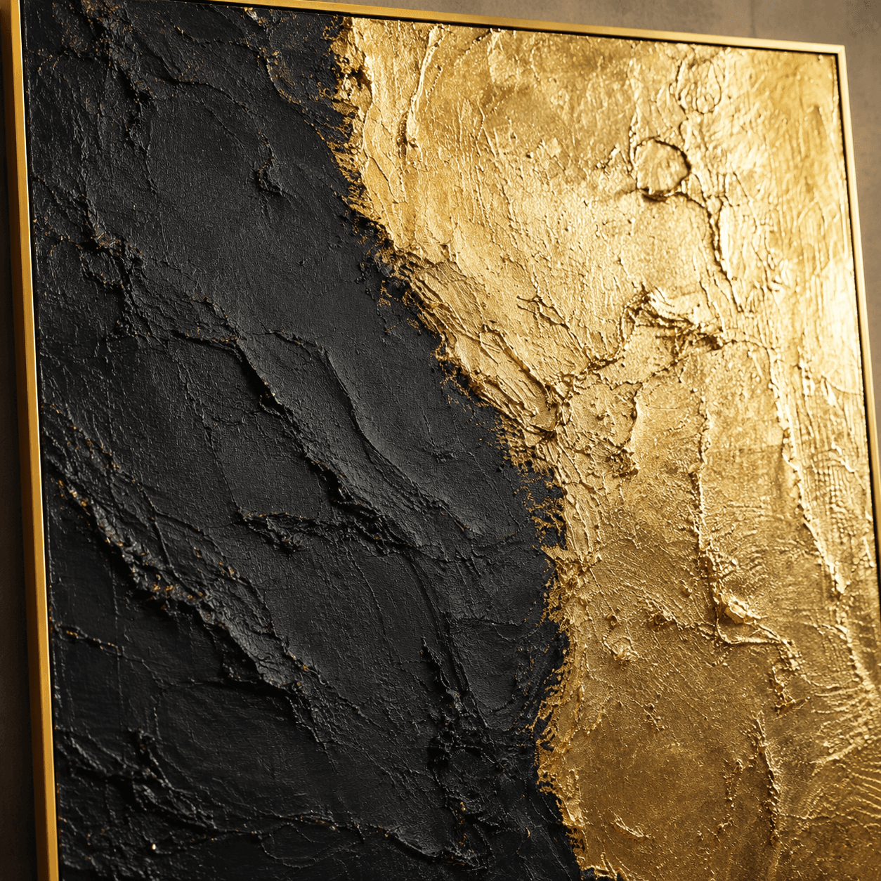 Texturedharmonyblackandgoldartradikalhhomes.png