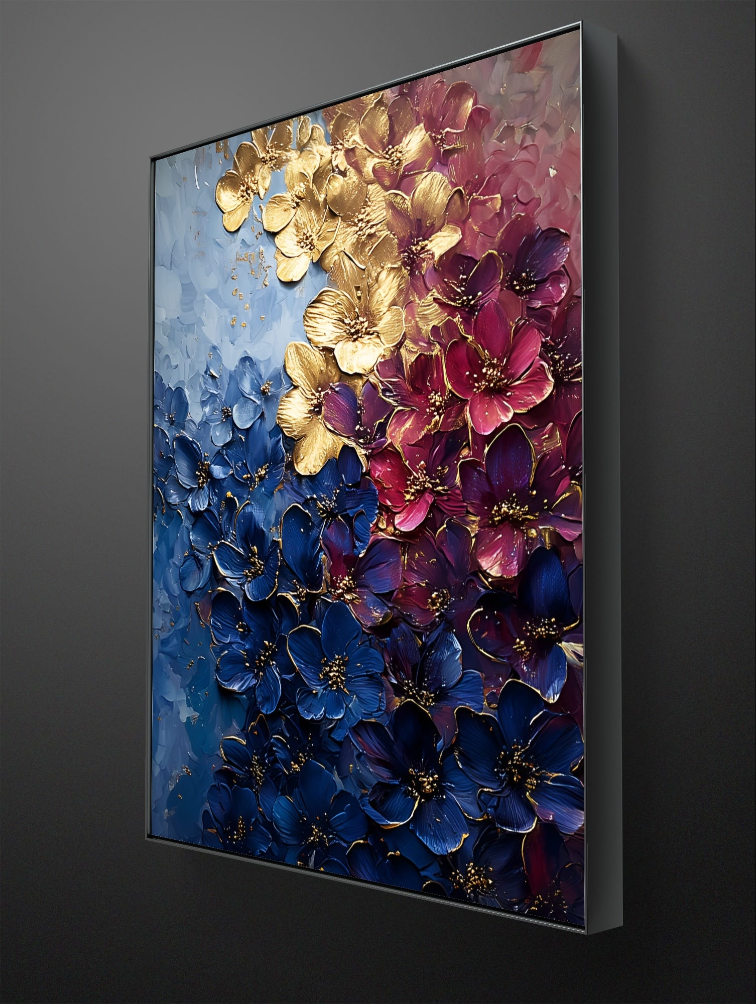 Radiance in Blue and Gold