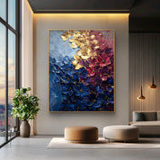 Radiance in Blue and Gold
