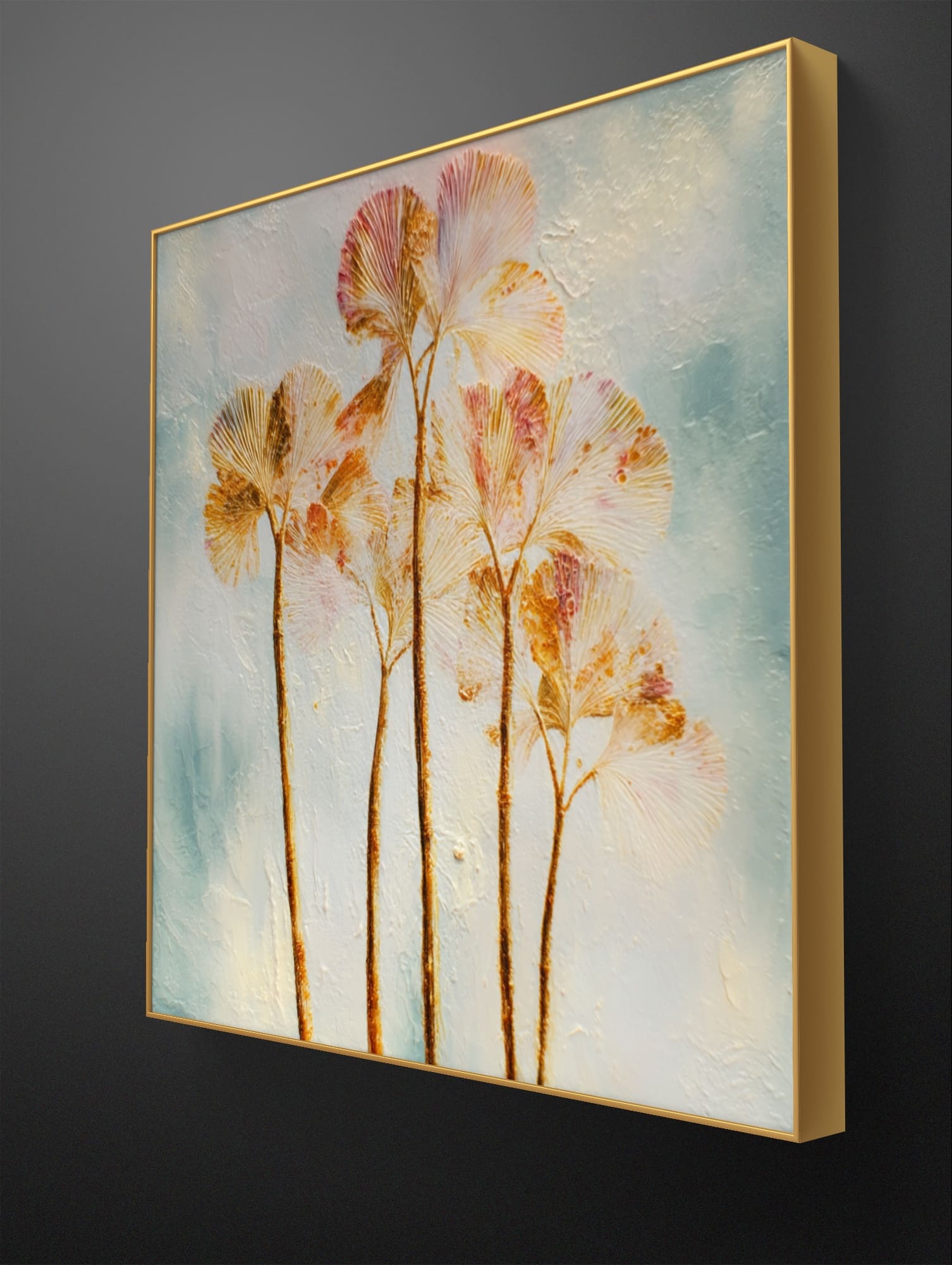 Sunlit Palms