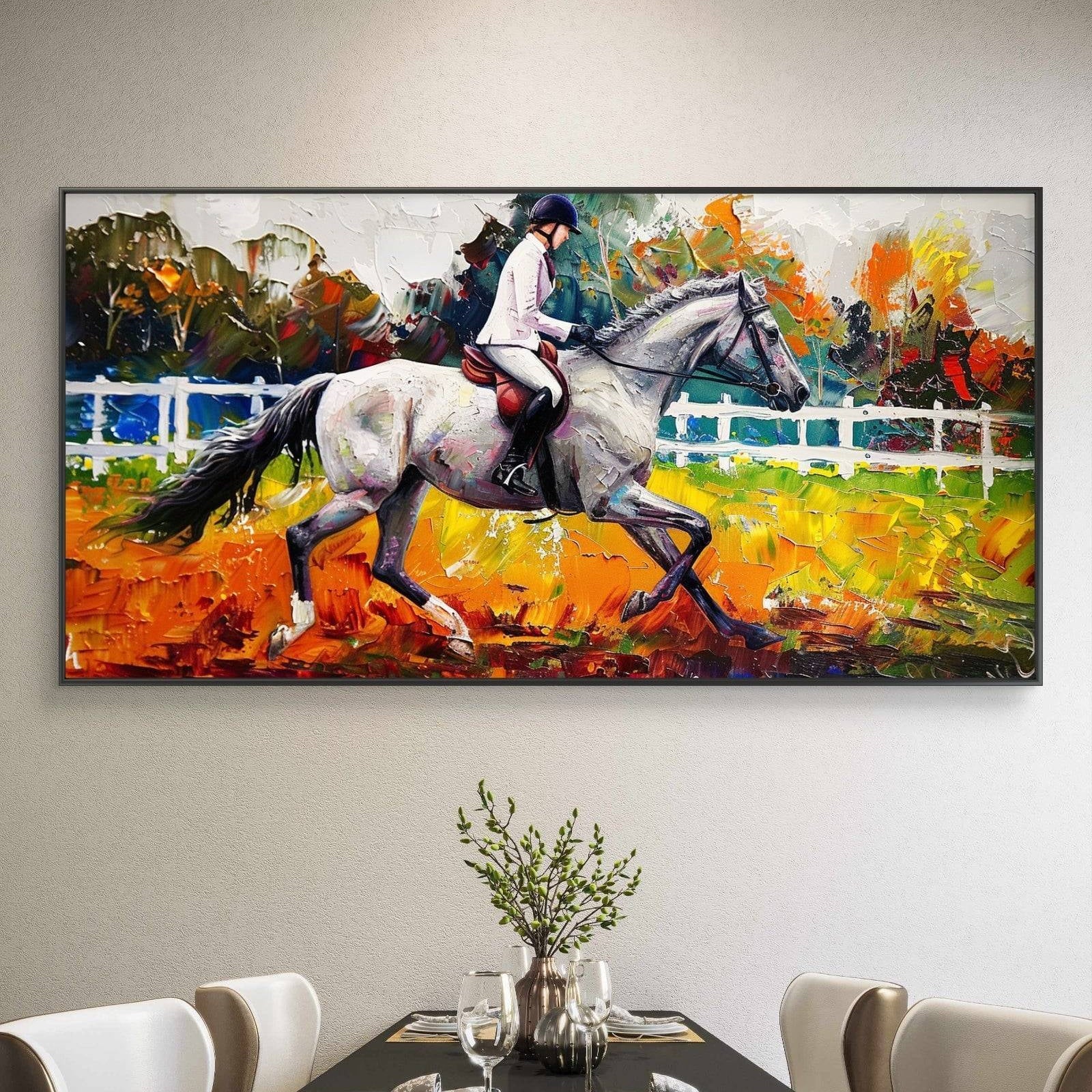 horse painting