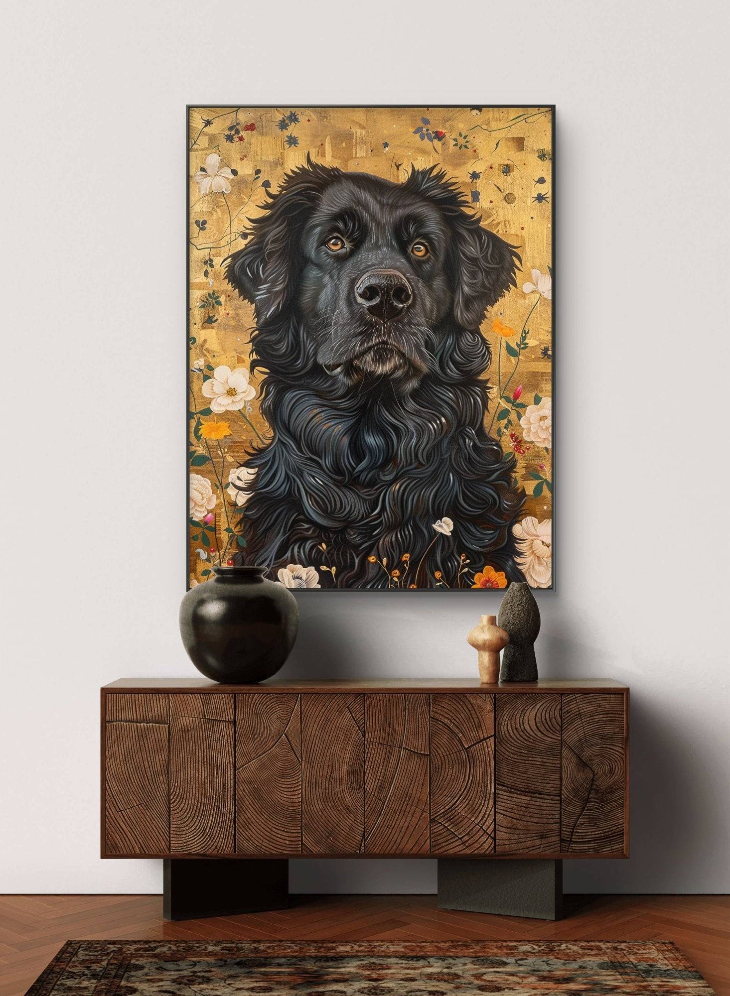 Custom Pet Portrait in Famous Artists' Style