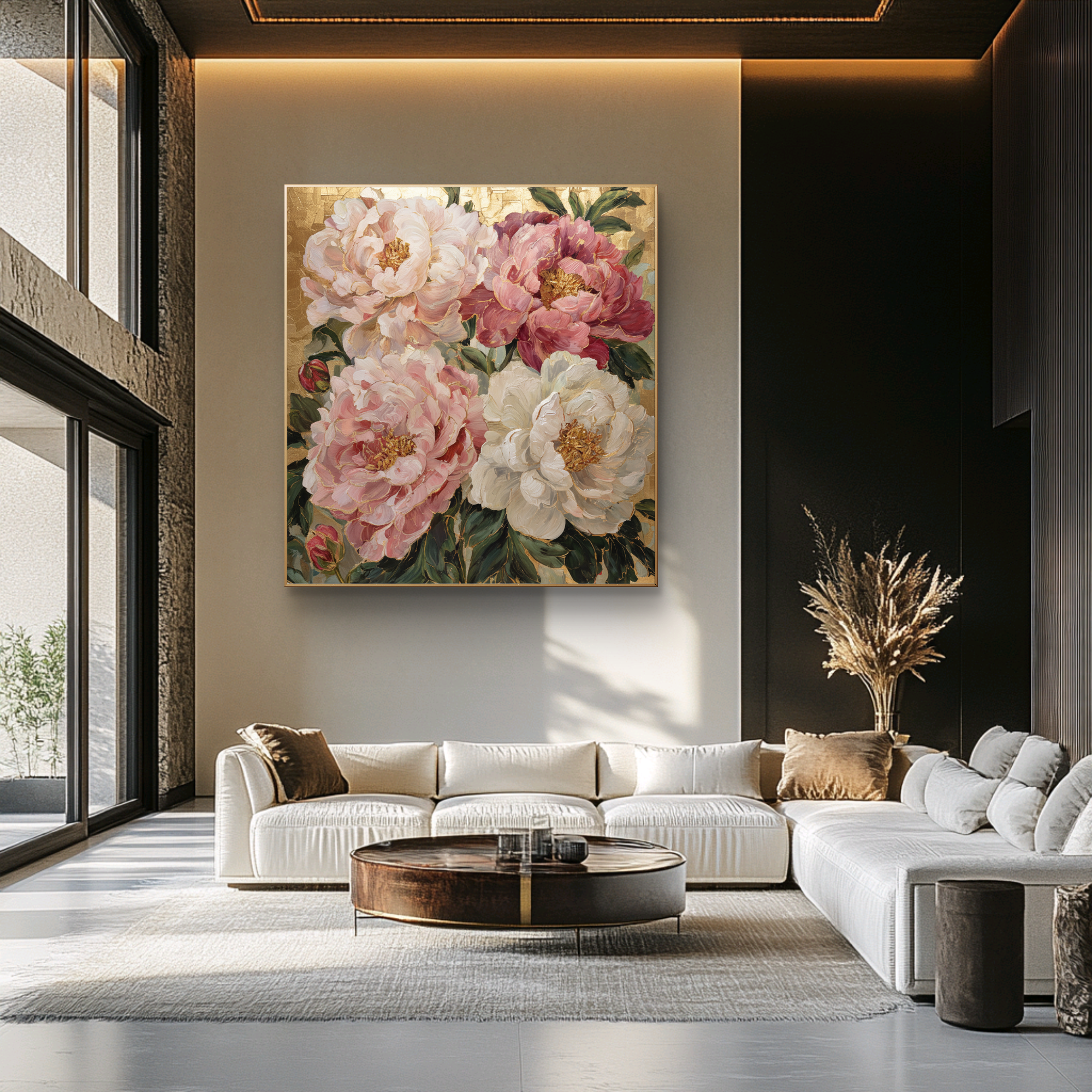 Morning Peonies