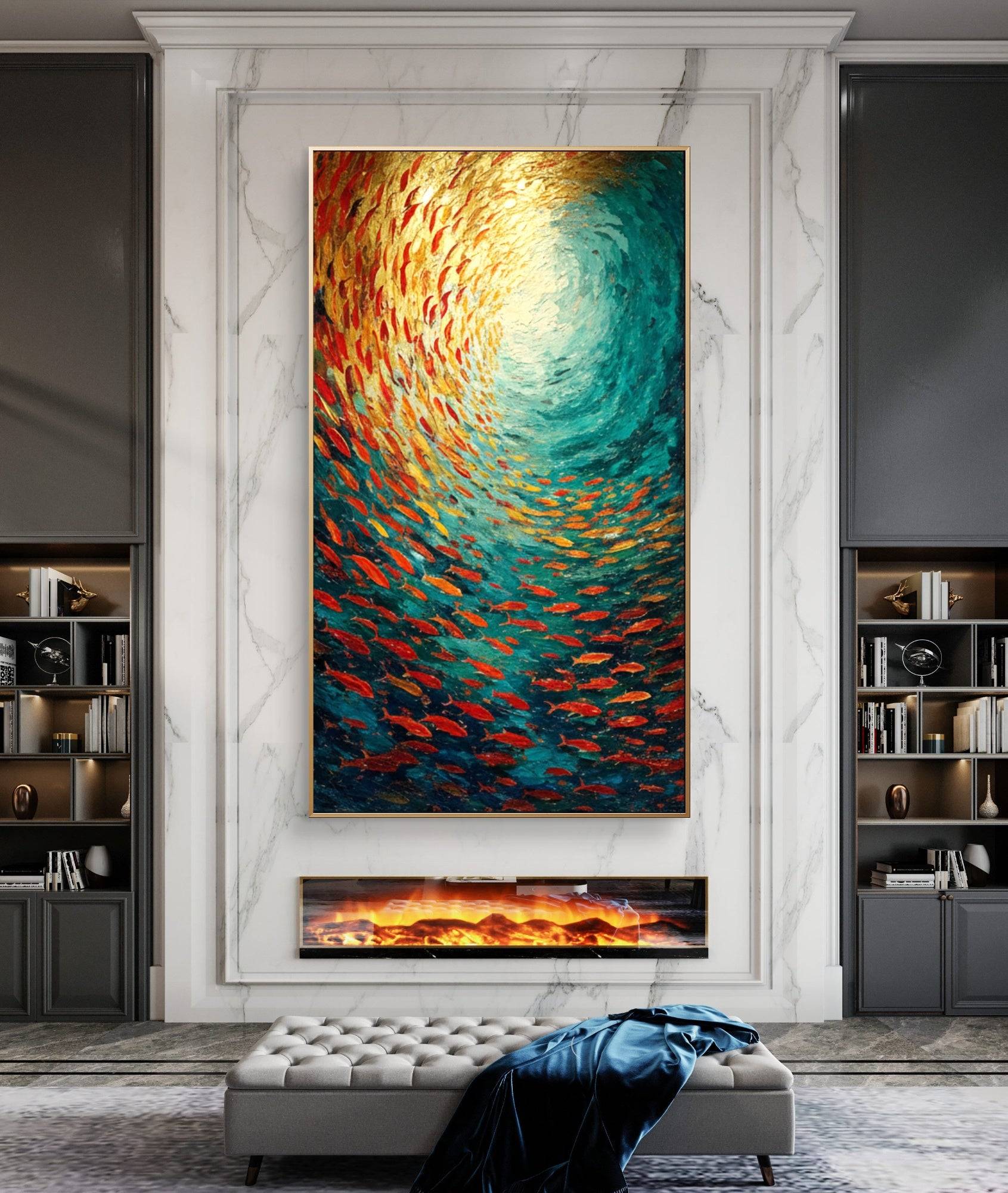 Into the Blue Spiral